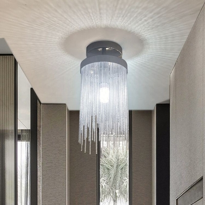 Скандинавские современные алюминиевые светодиодные решетки Столовая подвеска Люстры Кухонное украшение