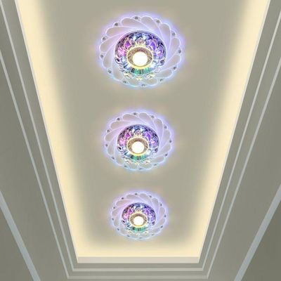 Современная потолочная лампа СИД диаметра 200mm коридора Кристл мини красочная