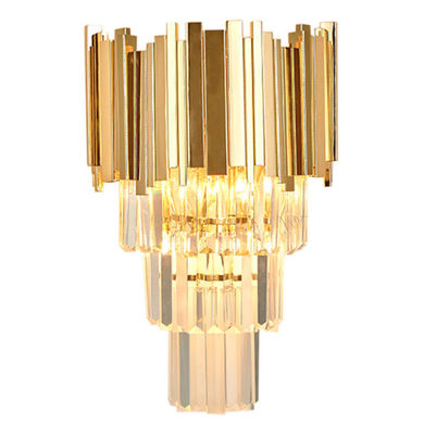 Лампа стены высоты 550mm постмодернистская стеклянная Кристл ширины 350mm для гостиницы