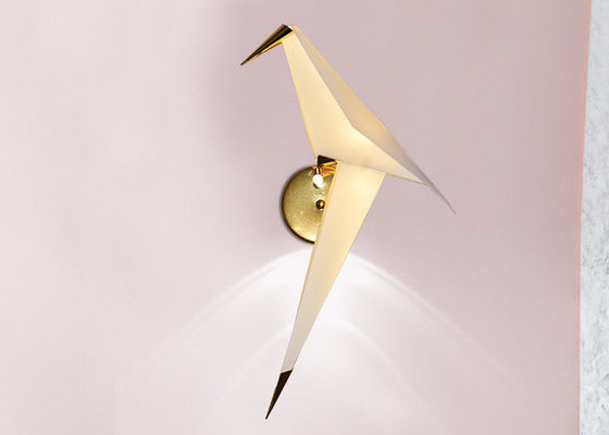 Золотая птица формирует света стены материала утюга PVC 280*270*670mm современные крытые
