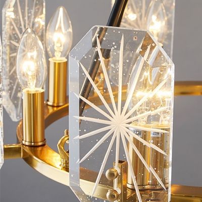 Люстры Кристл декоративной лампы нордические роскошные &amp; привесные света современные