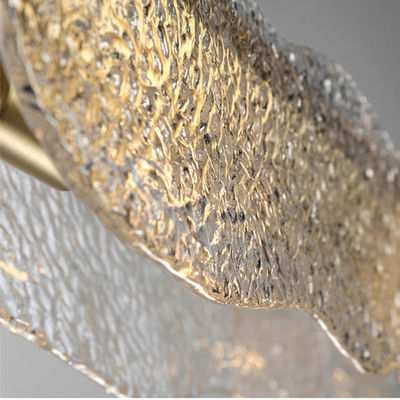 Нержавеющая сталь титана E27 стиля Арт Деко стеклянная привесная светлая современная