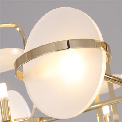 Плакировка оборудования меди золота геометрического источника света G9 постмодернистская привесная светлая