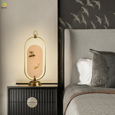 Творческая простая нордическая современная настольная лампа для гостиницы спальни ухода за больным домашней