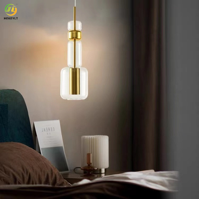 Творческий нордический стеклянный привесной свет E27 для домашнего выставочного зала гостиницы