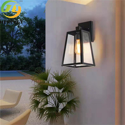 Лампа стены E26 40 ватт алюминиевая стеклянная водоустойчивая для на открытом воздухе украшения