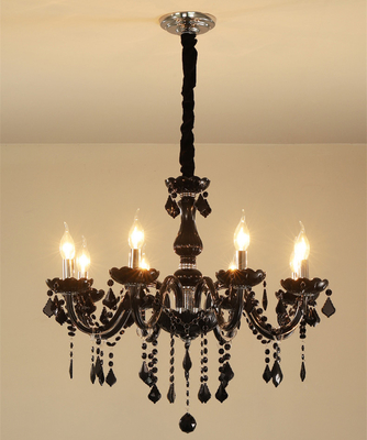 Дизайн люстры свечи СИД E14 Кристл спальни живущей комнаты роскошный классический