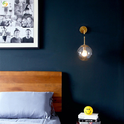 Нордическая простая лампа стены Кристл металла для спальни комнаты прожития около прохода
