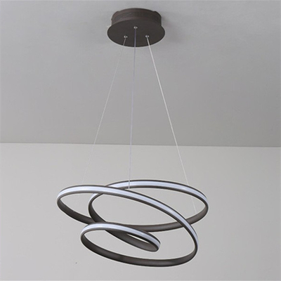 Современное алюминиевое СИД кольца освещая люстры для спальни живущей комнаты
