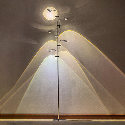 Лампа проекции 20*180cm/20*158cm СИД лампы пола захода солнца спальни декоративная стеклянная