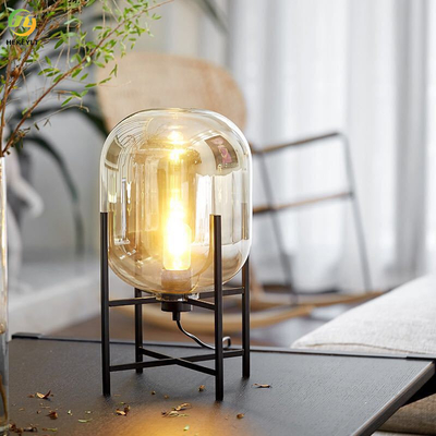 Лампа пола постмодернистской творческой простой тыквы стеклянная для исследования гостиницы ухода за больным спальни