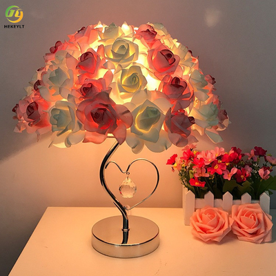 Настольная лампа L33 x H42CM Роза для ухода за больным спальни свадьбы