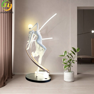 Лампа пола человеческого тела D78*179cm современная высококачественная декоративная белая для жилого гостиницы живя комнаты внутреннее