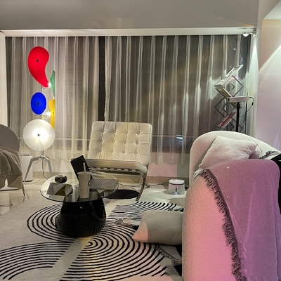 Креативный скандинавский современный искусство инопланетянина светодиодная напольная лампа спальня гостиница Модель комнаты напольная лампа