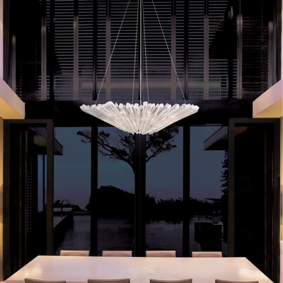 Французский ретро роскошный кристаллический люстра свет минималистский креативный стеклянный столовая спальня Студия подвеска свет