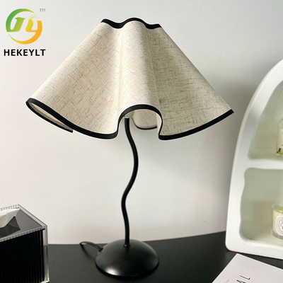Современная светодиодная пристежная лампа стеклянный зонтик Тип S-Bar Металлическая спальня гостиничная настольная лампа