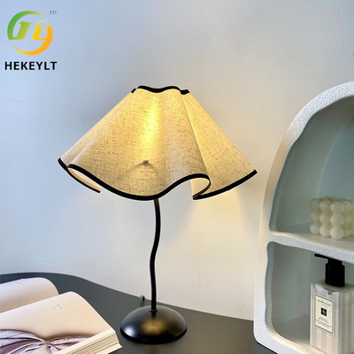 Современная светодиодная пристежная лампа стеклянный зонтик Тип S-Bar Металлическая спальня гостиничная настольная лампа