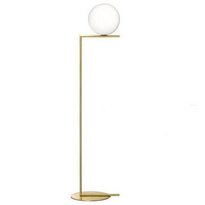 Нордическая современная стеклянная лампа лампа пола золота вертикали 200mm/300mm