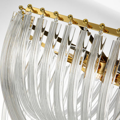 Цвет золота украшения привесных светлых ламп Кристл люстр стеклянной лампы современный