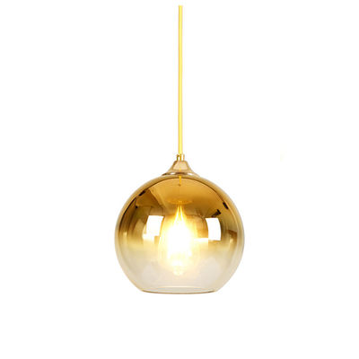 D30CM подняло лампа нордического стиля золота стеклянная современная привесная