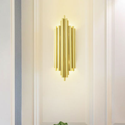 Лампа стены золота W27*H40cm нордическая постмодернистская роскошная для спальни