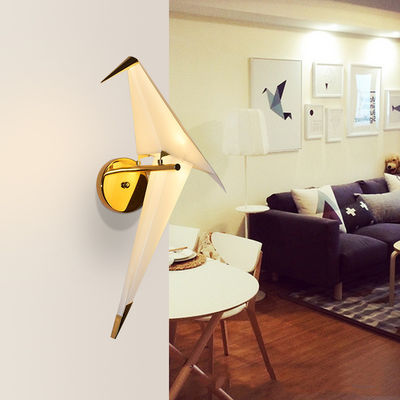 Лампа стены энергосберегающей птицы PaperCrane современная для комнаты прожития
