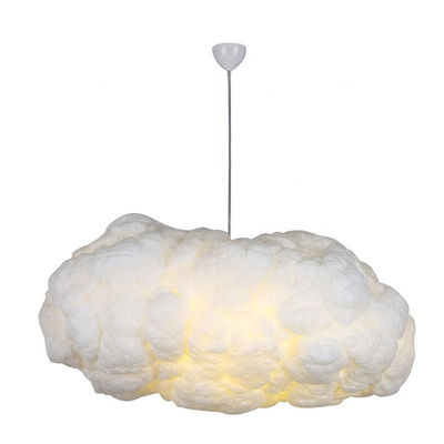 Белые плавая света СИД облака современные привесные, люстры для живущей комнаты