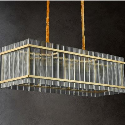 Лампа нордических люстр Ironwork стеклянных постмодернистская декоративная вися