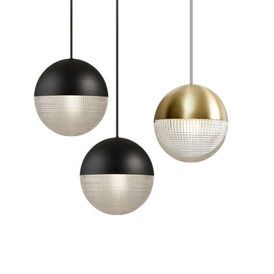 Постмодернистский металлический шар E27 вися привесной свет для спальни