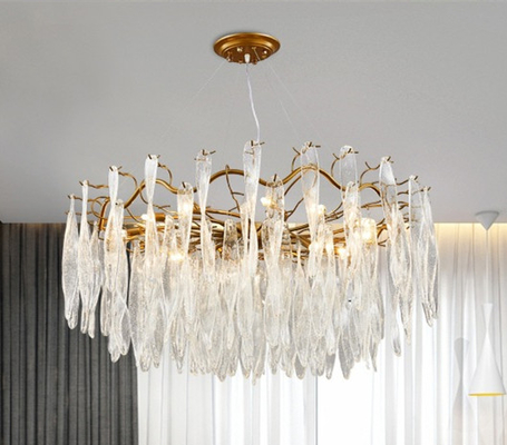Потолочное освещение Кристл современного европейского стиля привесное для комнаты виллы